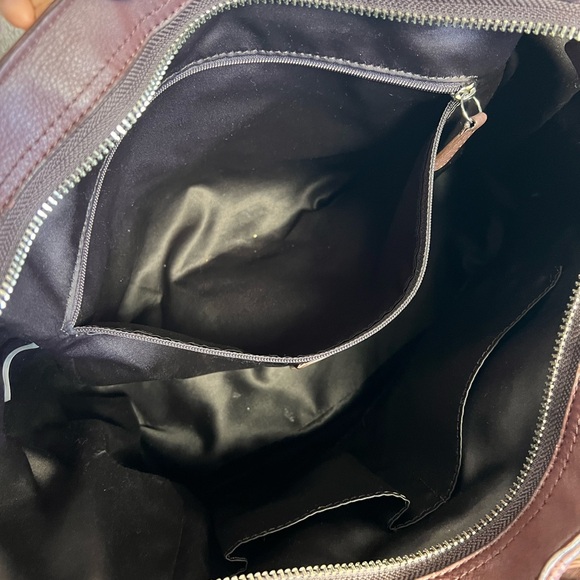 Coach Mahogany Leather Shoulder Bag - Picture 8 of 10